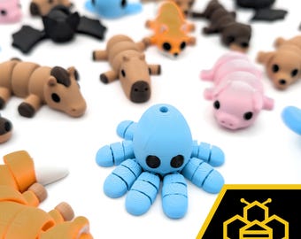Flexi Animal Bundles – Adorable Articulated Companions!