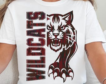 Callisburg Wildcats voetbalshirt: comfortabel kleurenshirt met luipaardprint