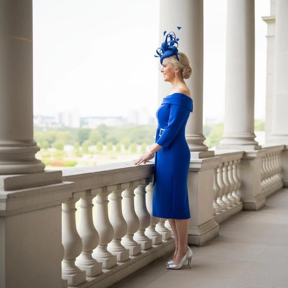Veromia Dress VO9184 Mother of the Bride / Groom UK Size 16 - Etsy