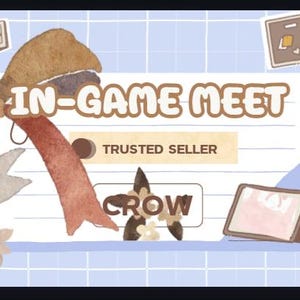 Crow Legend, mijn digitale virtuele item