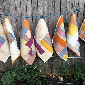 Decorative Small Quilts - Naturally Dyed Fabric