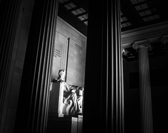 The Lincoln Memorial, Washington DC.