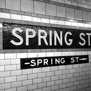 Spring Street Station, New York City.