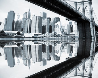 Brooklyn Bridge (reflection)