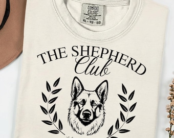 German Shepherd Shirt, Funny Dog Lover Tee, Dog Mom Shirt, Pet Gift, Puppy Love Tee, Loyal Dog Shirt, K9 Graphic Top, Comfort Colors