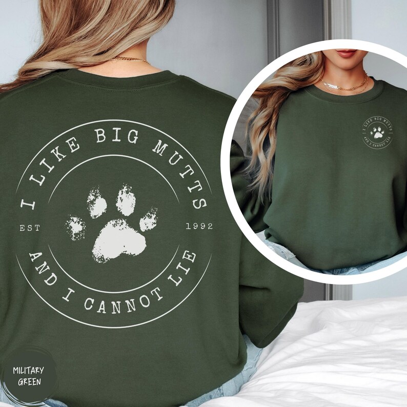 Funny Dog Shirt Vintage Style Retro Design Graphic Tee Mom Humor Gift Rescue Supporter Animal Lover Cotton Apparel Mixed Breed Mutt Clothing Bild 6
