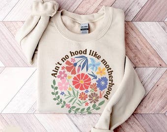 Funny Mama Sweatshirt, Motherhood Sweatshirt, Funny Mom Sweatshirt, Retro Mama Sweatshirt, Cute Mom Gift, Mothers Day, Cool Moms Club