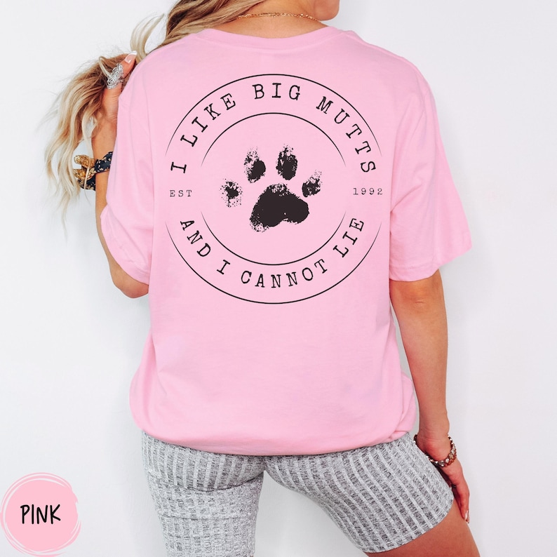 Funny Dog Shirt Vintage Style Retro Design Graphic Tee Mom Humor Gift Rescue Supporter Animal Lover Cotton Apparel Mixed Breed Mutt Clothing Bild 5