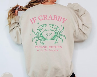 Summer Sweatshirt, Beach Sweatshirt, Funny Coastal Sweatshirt, Beach Lover Sweatshirt, Summer Vacation, Ocean Vibes, Sarcastic Sweatshirt