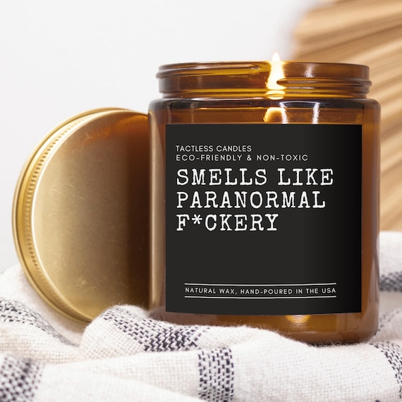 Ghost Hunting Candle, Smells like paranormal f*ckery, Paranormal stories gift, Spirit sound, Ouija board, Cursed present, Spirit Box