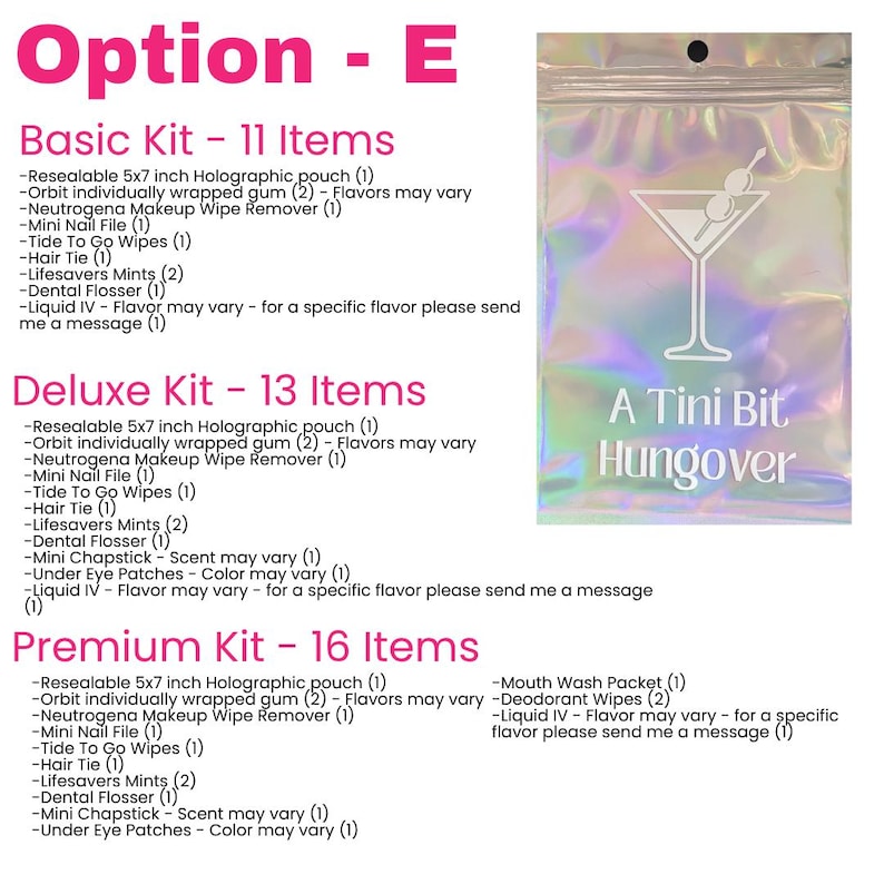 Bachelorette Survival Kit | Bachelorette Party Favors | Bridesmaid Favors | Hangover Recovery Kit | But Did You Die image 13
