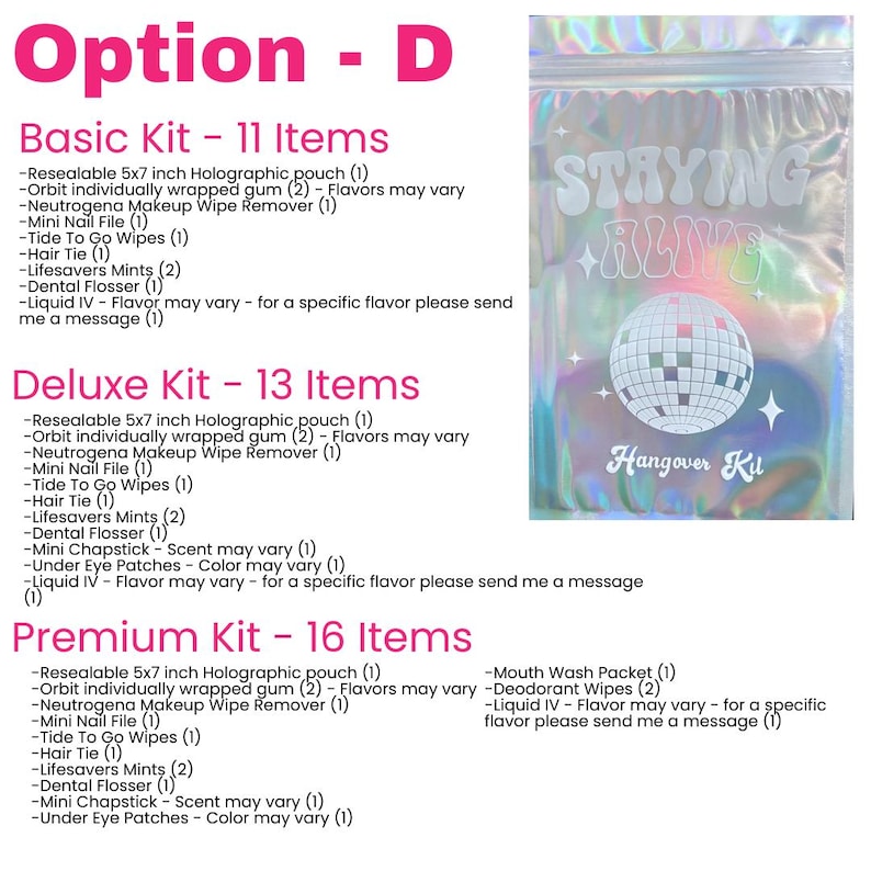 Bachelorette Survival Kit | Bachelorette Party Favors | Bridesmaid Favors | Hangover Recovery Kit | But Did You Die image 12
