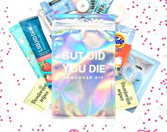 Bachelorette Survival Kit | Bachelorette Party Favors | Bridesmaid Favors | Hangover Recovery Kit | But Did You Die