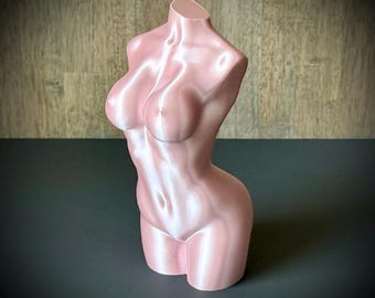 セクシーな女性の彫刻、3Dプリントされた生意気な家の装飾、2つのサイズ、カスタマイズ可能な色