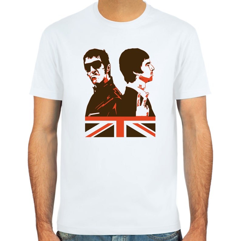 Liam & Noel Gallagher Oasis-Legends, T-Shirt image 4