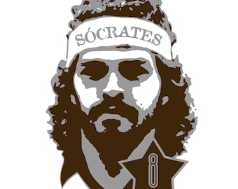 Sócrates, maglietta