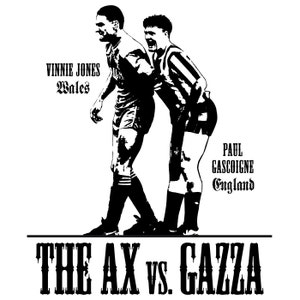 Vinnie the Ax Jones vs. Paul Gazza Gascoigne, T-Shirt image 1