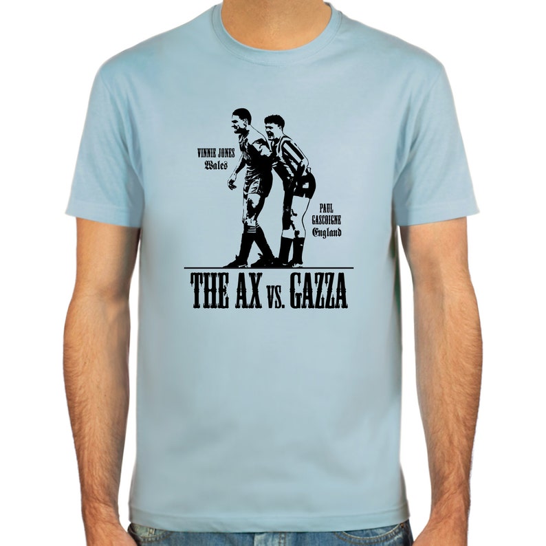 Vinnie the Ax Jones vs. Paul Gazza Gascoigne, T-Shirt image 2