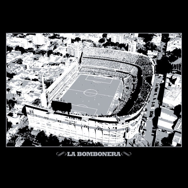 La Bombonera, Buenos Aires, T-shirt - Etsy La Bombonera, Buenos Aires, T-shirt - Etsy