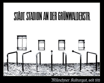 Grünwalder Stadium – Cult, since 1911, T-Shirt