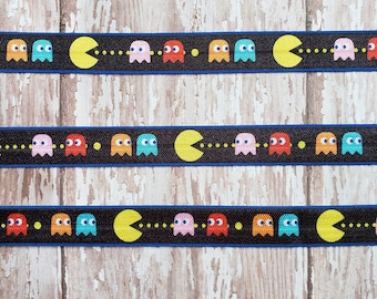 Inspired Vintage Video Game Fold Over Elastic, 5/8&quot;
