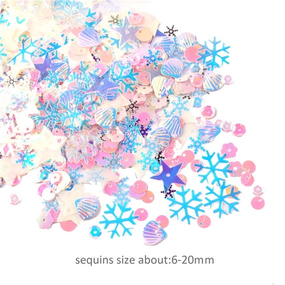 Snowflake Mix Ins Slime/Confetti Kit, Best Seller