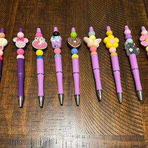 Customized Beaded Pens