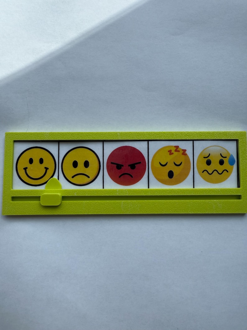 bunte herbstkinder, Skala, Launometer, Gefühlsuhr, Gefühle in Farben, Social battery, Gefühlsbarometer, 3D Druck, Emotionen