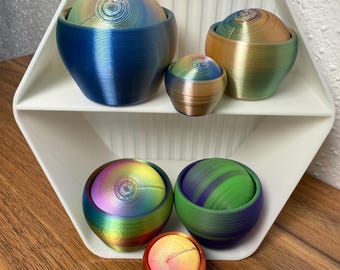 Fidget Ball, Spinning Ball, Fidget toy, Ball im Becher