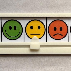 bunte herbstkinder, Skala, Launometer, Gefühlsuhr, Gefühle in Farben, Social battery, Gefühlsbarometer, 3D Druck, Emotionen
