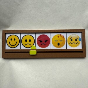 bunte herbstkinder, Skala, Launometer, Gefühlsuhr, Gefühle in Farben, Social battery, Gefühlsbarometer, 3D Druck, Emotionen