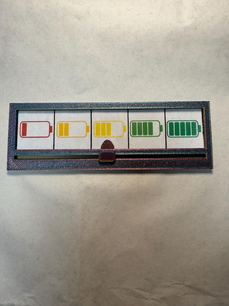 bunte herbstkinder, Skala, Launometer, Gefühlsuhr, Gefühle in Farben, Social battery, Gefühlsbarometer, 3D Druck, Emotionen