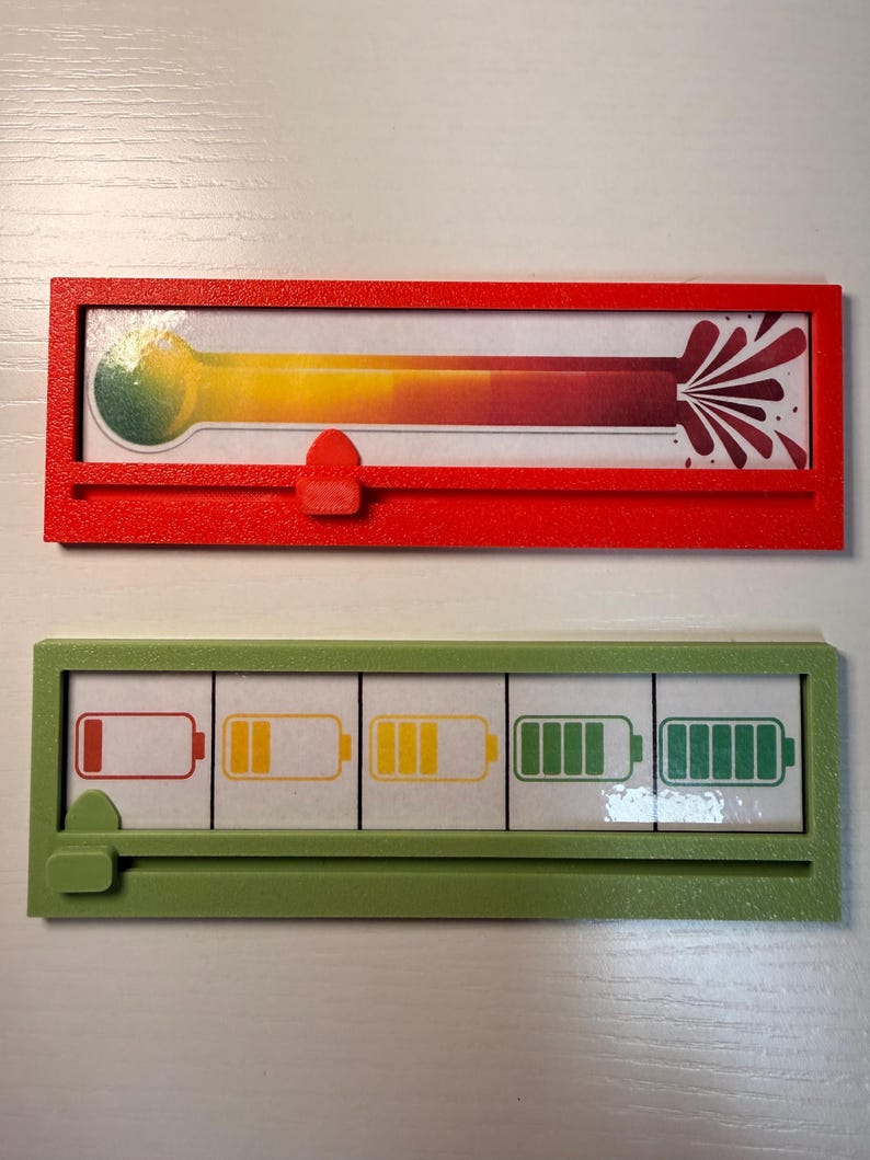 bunte herbstkinder, Skala, Launometer, Gefühlsuhr, Gefühle in Farben, Social battery, Gefühlsbarometer, 3D Druck, Emotionen, grün, weiß, rosa, schwarz, Regenbogen, grün, rot