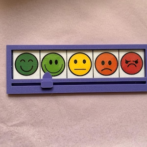 bunte herbstkinder, Skala, Launometer, Gefühlsuhr, Gefühle in Farben, Social battery, Gefühlsbarometer, 3D Druck, Emotionen, grün, weiß, rosa, schwarz, Regenbogen, grau, lila
