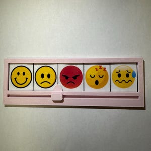 bunte herbstkinder, Skala, Launometer, Gefühlsuhr, Gefühle in Farben, Social battery, Gefühlsbarometer, 3D Druck, Emotionen