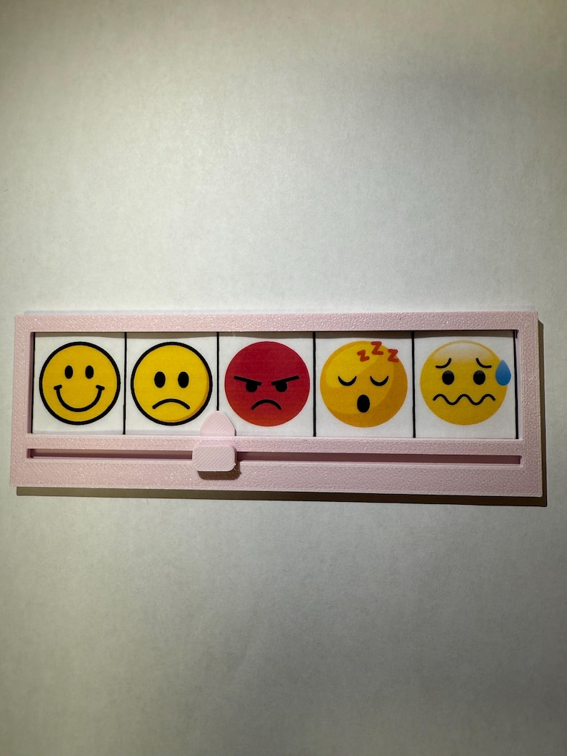 bunte herbstkinder, Skala, Launometer, Gefühlsuhr, Gefühle in Farben, Social battery, Gefühlsbarometer, 3D Druck, Emotionen
