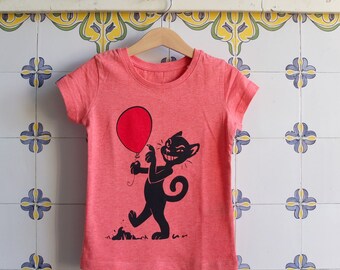 Karma Kitty kids Tee