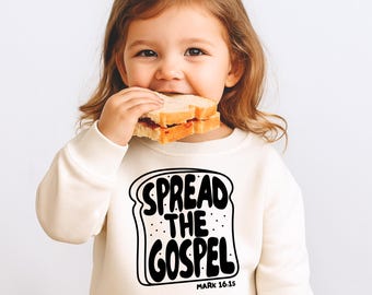 Spread the Gospel SVG PNG | Christian Bible Verse (Digital Download)