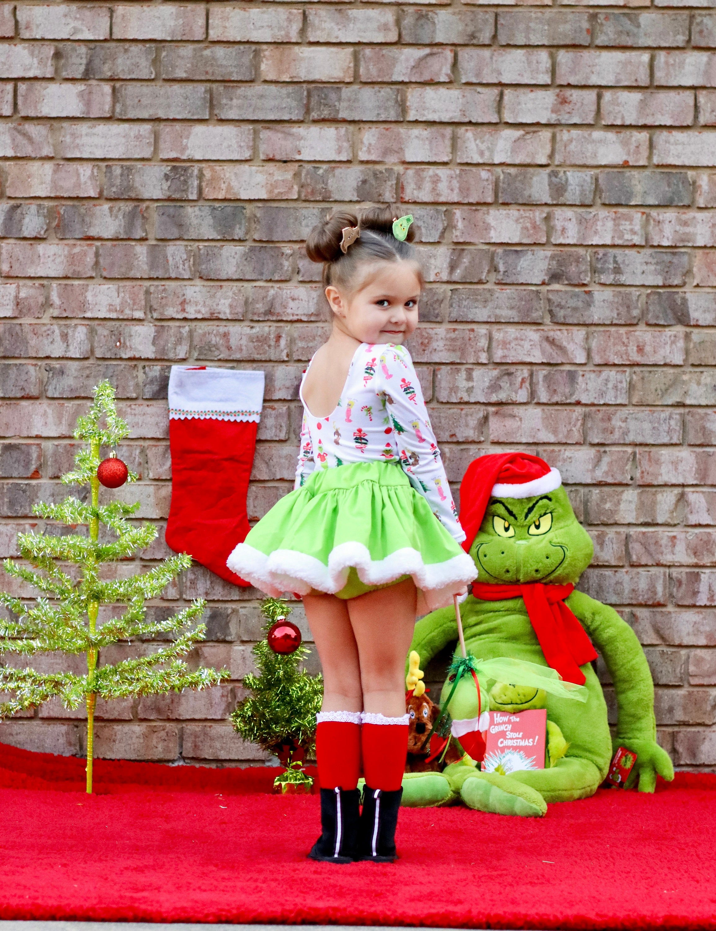 Mean One Santa Mini Skort - Thumbnail 5