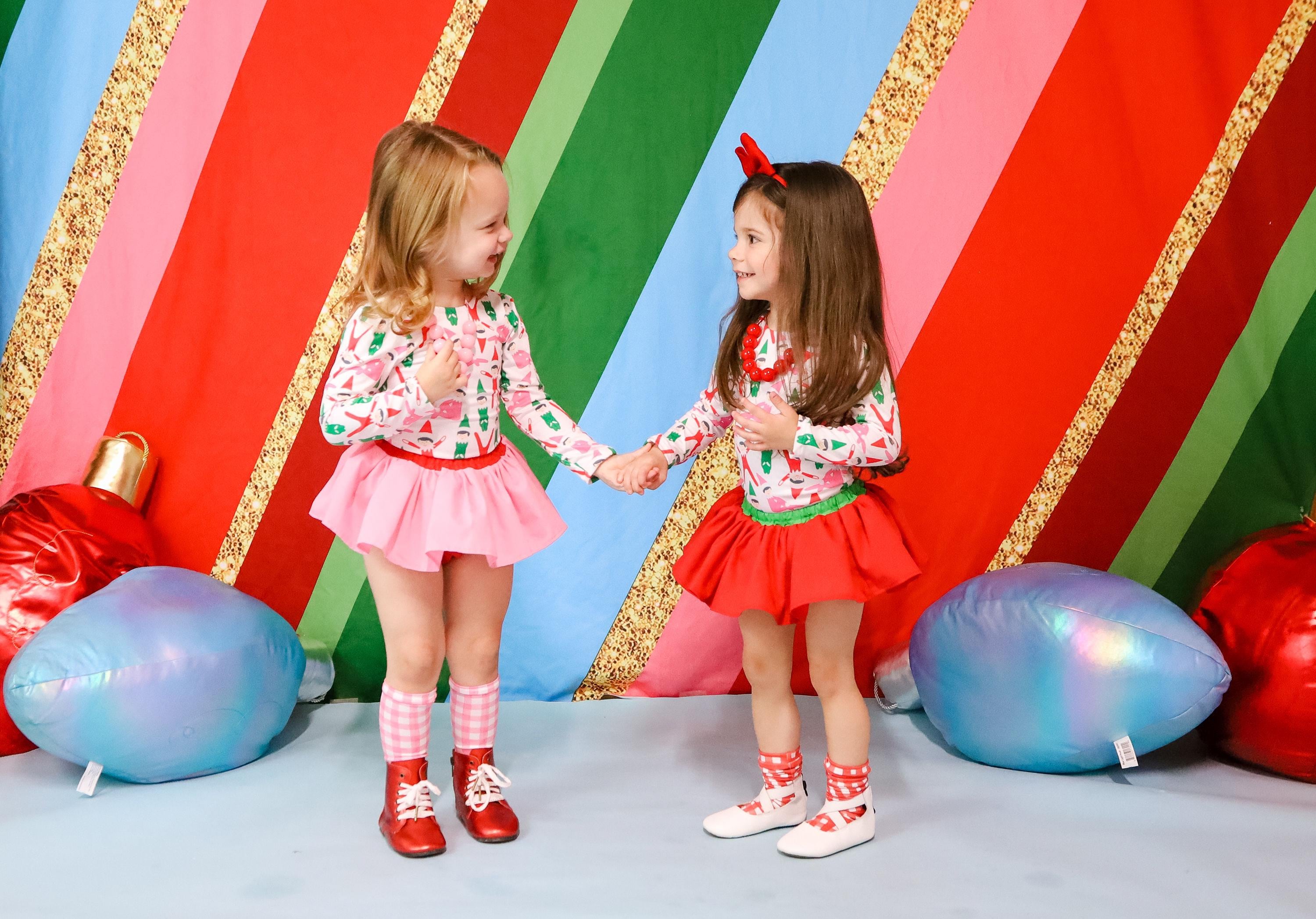 Elfie Mini Skort (Red)