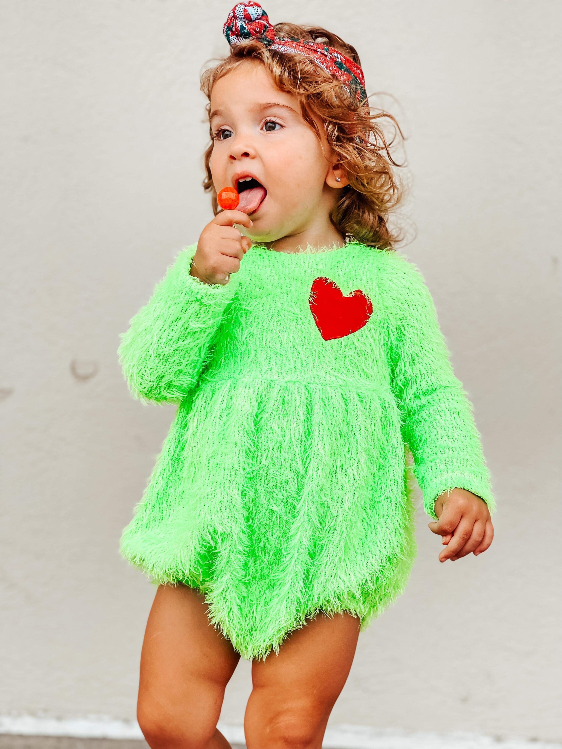 Mean One Bubble Romper - Thumbnail 3
