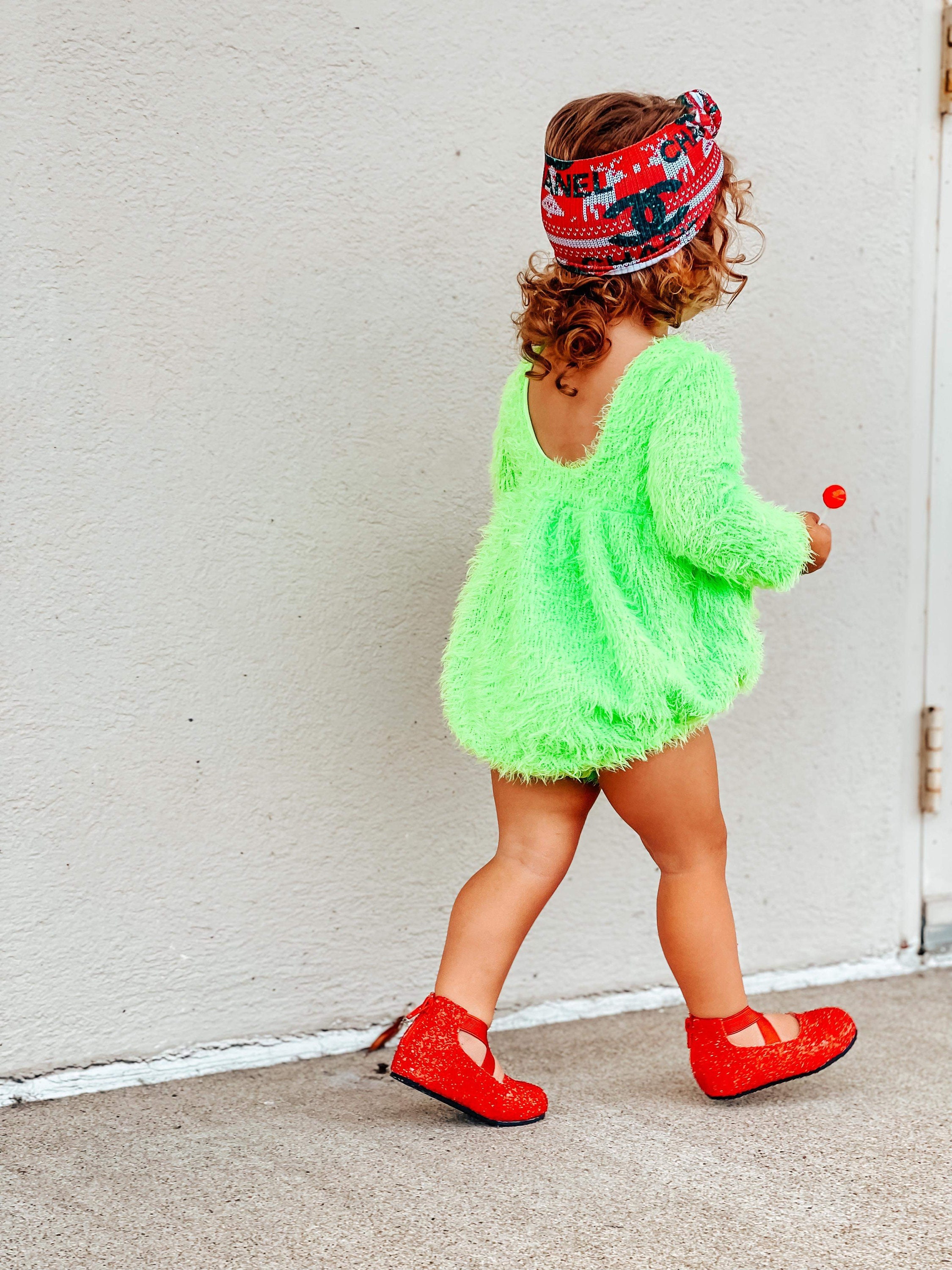 Mean One Bubble Romper - Thumbnail 4