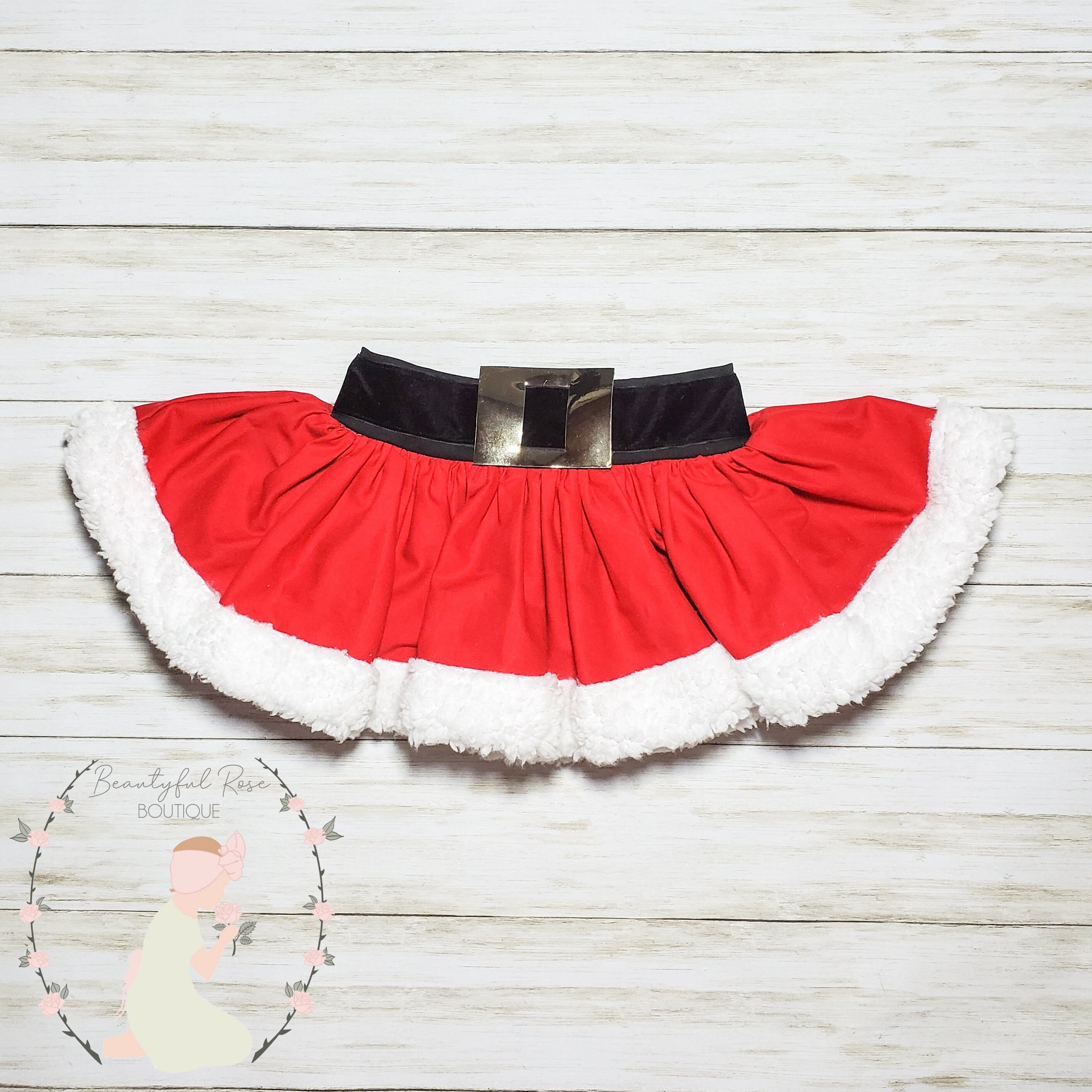 Santa Mini Skort - Thumbnail 2