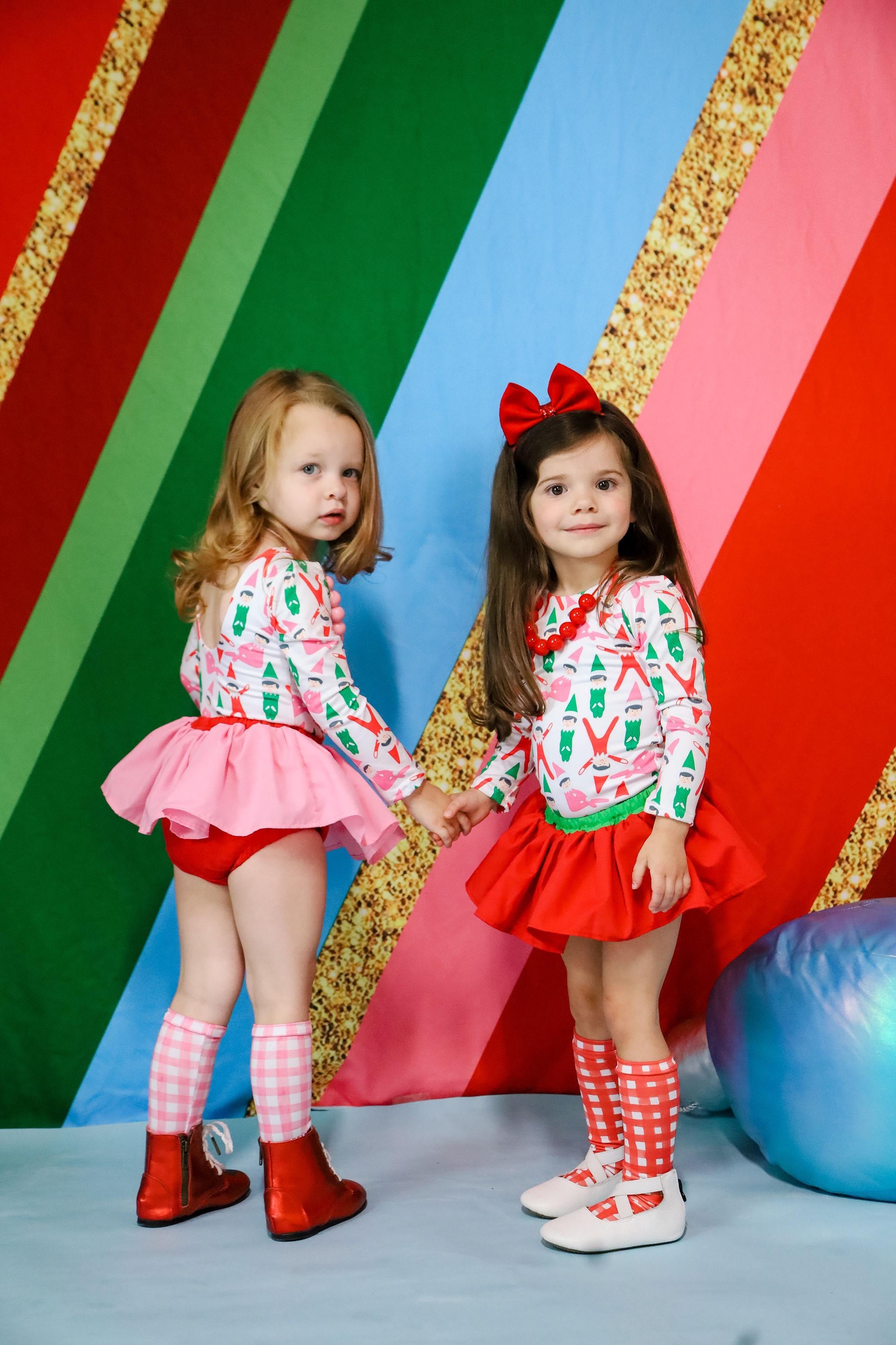 Elfie Print Leotard - Thumbnail 6