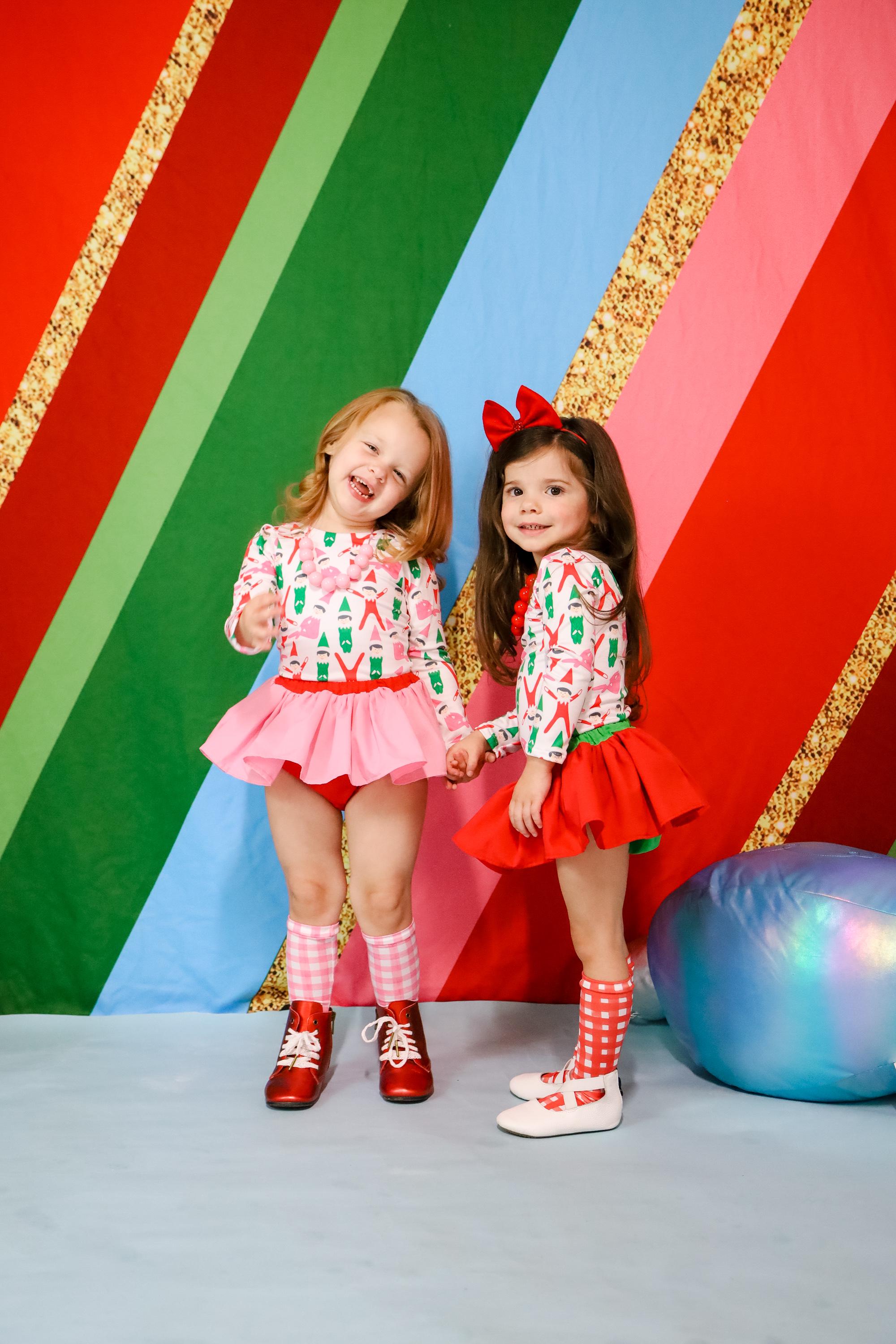 Elfie Print Leotard - Thumbnail 5