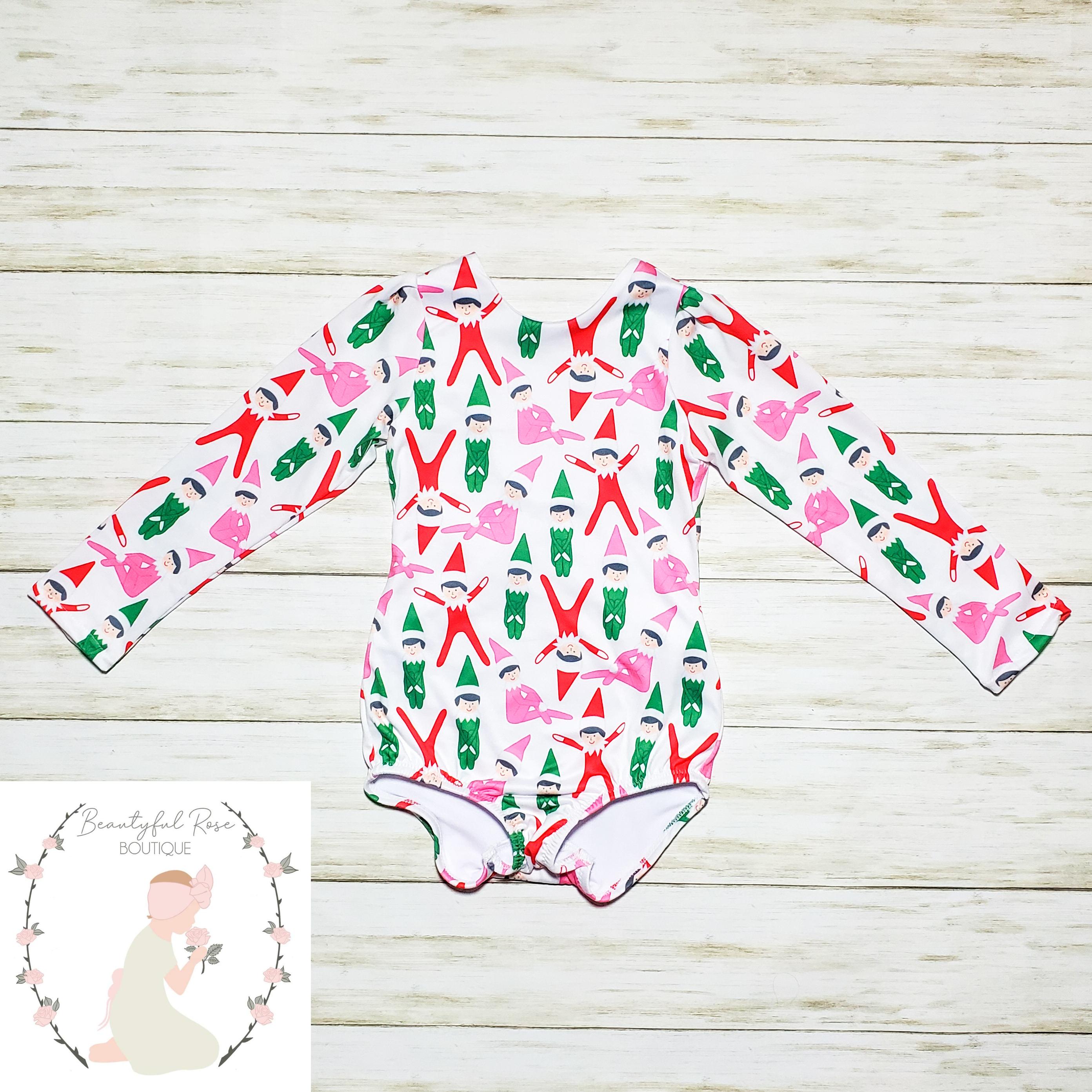 Elfie Print Leotard - Thumbnail 2