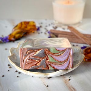Artisan Handcrafted Soap, Handmade Natural Face Soap, Ancient Oudwood Luxury Scented Body Soap