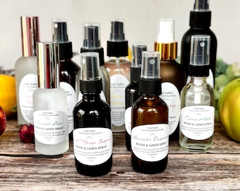 Handcrafted Room & Linen Spray, Luxury Scented Air Mist, Air Freshener
