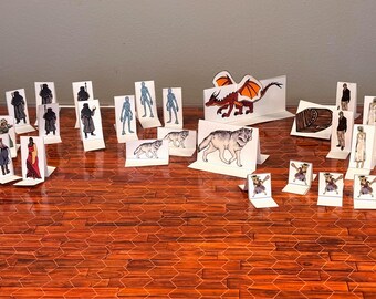 Monster Packet TTRPG - Digital Download - Paper Miniatures