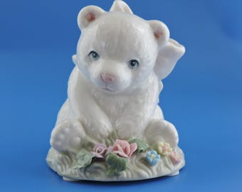 Wind-Up Bear Music Box Heritage House